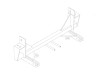 Tow Bar Base Plate, Ford Ranger Xlt BX2157