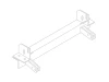 Tow Bar Base Plate, Mazda Navajo  E13 BX2508
