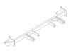Tow Bar Base Plate, Mazda Protege BX2511