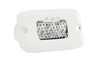 RIGID SR-M Series PRO, Flood Diffused, Flush Mount, White Housing, Single