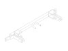 Tow Bar Base Plate, Lexus Rx300 BX2901
