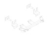 Tow Bar Base Plate, Pontiac Grand Am E13 BX3203