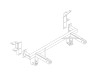 Tow Bar Base Plate, Saturn Sc2    E13 BX3304
