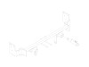 Tow Bar Base Plate, Suzuki  Aerio   E13 BX3517
