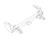Tow Bar Base Plate, Toyota  4 Runner BX3736