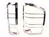 RS-0713CHEVY2-TLB - 07-13 Silverado 1500/2500 LED Taillight Bezel w/ Brake/Running Lights (Chrome)