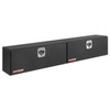 Super Side Box; 15.2 ft.; Height 18 in.; Length 90.25 in.; Width 16.25 in.; Textured Matte Black; Heavy Duty Welded; Aluminum; 391-52-02