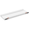 Accessory Shelf; 2.9 ft.; Depth 13.5 in.; Height 2 in.; Width 52 in.; White; Steel; Powder Coat Finish; 9145-3-01