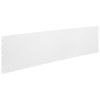 Accessory Panel Unit; Back; 0.3 ft.; Depth 0.0625 in.; Height 7.75 in.; Width 60 in.; White; Steel; Powder Coat Finish; 9606-3-02 Accessory Panel Unit; Back; 0.3 ft.; Depth 0.0625 in.; Height 7.75 in.; Width 60 in.; White; Steel; Powder Coat Finish; 9606-3-02