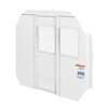 Full Bulkhead Window; Low-Roof; Depth 4 in.; Height 56 in.; Width 68.75 in.; White Color; Steel; Powder Coat Finish; 96301-3-01