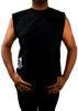 RS198BXL - Men's Race Sport Lighting Sleeveless Shirt (Black) (XL) RS198BXL - Men's Race Sport Lighting Sleeveless Shirt (Black) (XL)