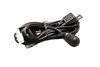 RS2OHC - 12V 2-Output Wire Harness w/ Switch for Cubes, Spots, & Other Auxiliary Lights
