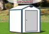 6 x 8 Gable Pilot steel frame | 001