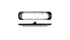 RS70016W - 6-LED Ultra Slim Flush Mount 19-Flash Pattern Strobe Marker (White)