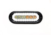 RS7003AWD - Dual-Function Flush Mount Amber Strobe w/ White DRL