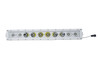 MS100WCWA - New - 22.5inch Marine Grade Wrap Around White Shell Light Bar with 100-Watt 10 x 10W High Intensity OSRAM LEDs