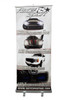 RSVBANNER - 33x80in Vertical Floor Stand Retractable Pull Up Banner