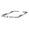 3" Round Polished Stainless Side Bars, Select Dodge Ram 1500 205003-2