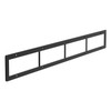 Pro Series 30-Inch Black Steel Light Bar Cover Plate PC30OB