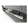 4" Polished Stainless Oval Side Bars, Select Ford F150, F250, F350, F450, F550 S223043-2