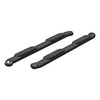 4" Black Steel Oval Side Bars, Select Silverado, Sierra 1500, 2500, 3500 Crew S224053