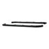 3" Round Black Steel Side Bars, Select Silverado, Sierra 1500, 2500, 3500 HD 204009
