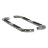 3" Round Polished Stainless Side Bars, Select Chevrolet, GMC C, K 204001-2