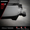 Universal 4" Oval Hitch Step - Black 460B