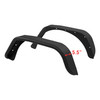 Jeep Wrangler JK Black Aluminum Rear Fender Flares 2500201