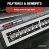 Pro Series 30-Inch Brushed Stainless Light Bar Cover Plate PC10OS