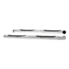 3" Round Polished Stainless Side Bars, Select Dodge Nitro 205015-2