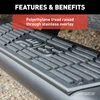 AscentStep 5-1/2" x 85" Black Steel Running Boards, Select Nissan Titan, XD 2558042