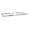 3" Round Polished Stainless Side Bars, Select Ford F-150, F-250, F-350 203045-2