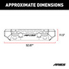 TrailChaser Jeep Wrangler JK Aluminum Front Bumper (Option 6) 2082052