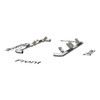 3" Round Polished Stainless Side Bars, Select Hummer H2 204075-2