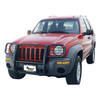 Black Steel Grille Guard, Select Jeep Liberty 1045