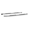 3" Round Polished Stainless Side Bars, Select Ford F-150, F-250, F-350 203044-2