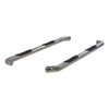 3" Round Polished Stainless Side Bars, Select Toyota Tundra 202013-2