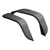 Jeep Wrangler JL Black Aluminum Front Fender Flares 1500203