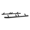 3" Round Black Steel Side Bars, Select Hummer H2 204075