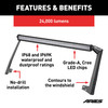 Jeep JK Roof Light and Brackets 1501301