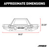 TrailChaser Jeep Wrangler JL, Gladiator Steel Front Bumper (Option 9) 2082089