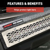 Pro Series 30-Inch Polished Stainless Light Bar Cover Plate PC30MS