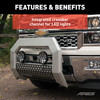 AdvantEDGE 5-1/2 Chrome Aluminum Bull Bar, Select Silverado, Sierra 2500, 3500 2154001