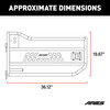 Jeep Wrangler JK Aluminum Front Tube Doors AR15009