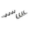 6" x 91" Polished Stainless Oval Side Bars, Select Silverado, Sierra, Crew Cab 4444049