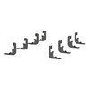 6" x 91" Polished Stainless Oval Side Bars, Select Silverado, Sierra, Crew Cab 4444049