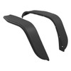 Jeep Wrangler JK Black Aluminum Front Fender Flares 1500201