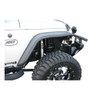 Jeep Wrangler JK Black Aluminum Front Fender Flares 1500201