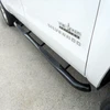 3" Round Black Stainless Side Bars, Select Silverado, Sierra 1500, 2500, 3500 HD 214045